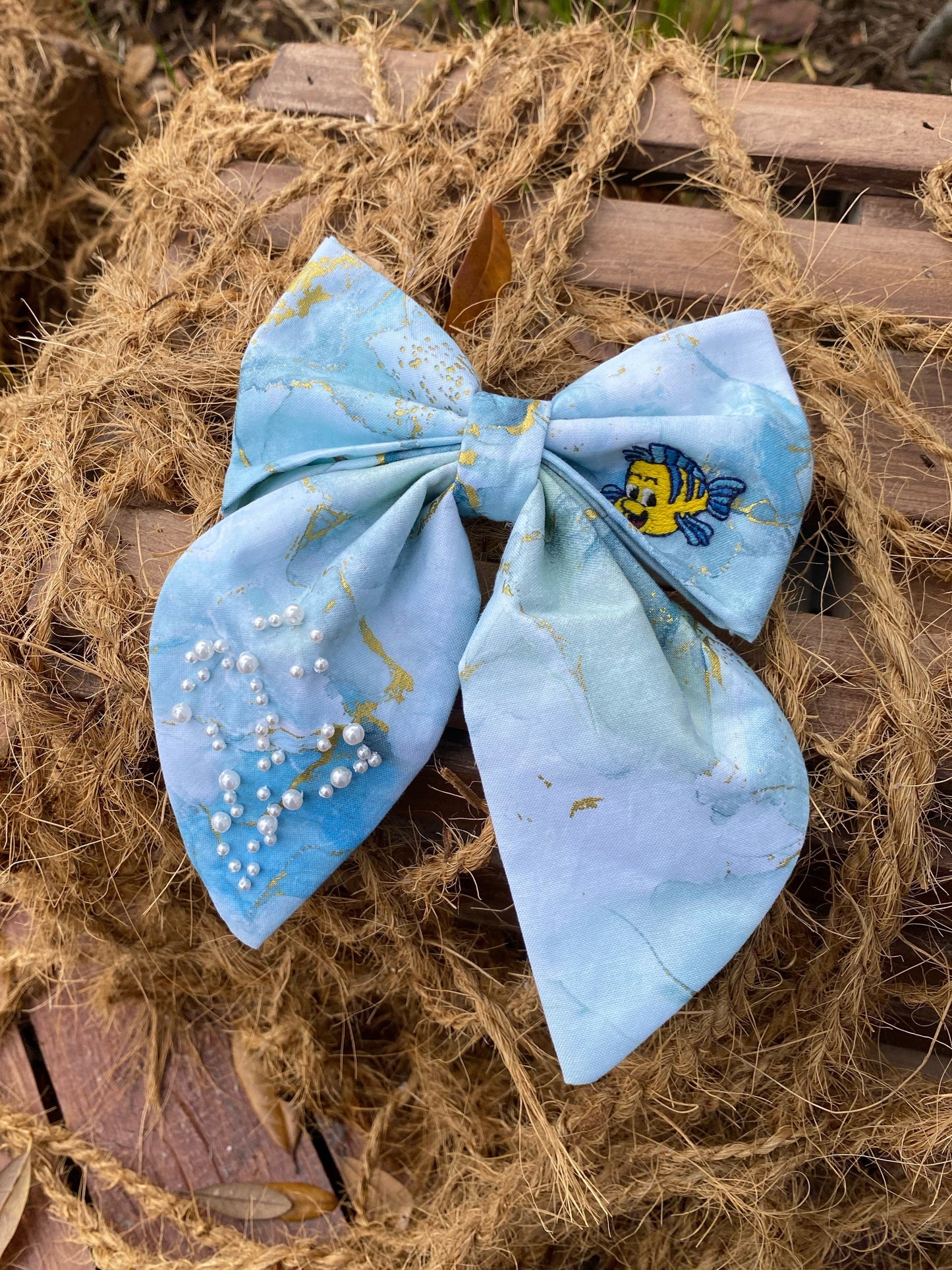 Under the Sea Hair Bow