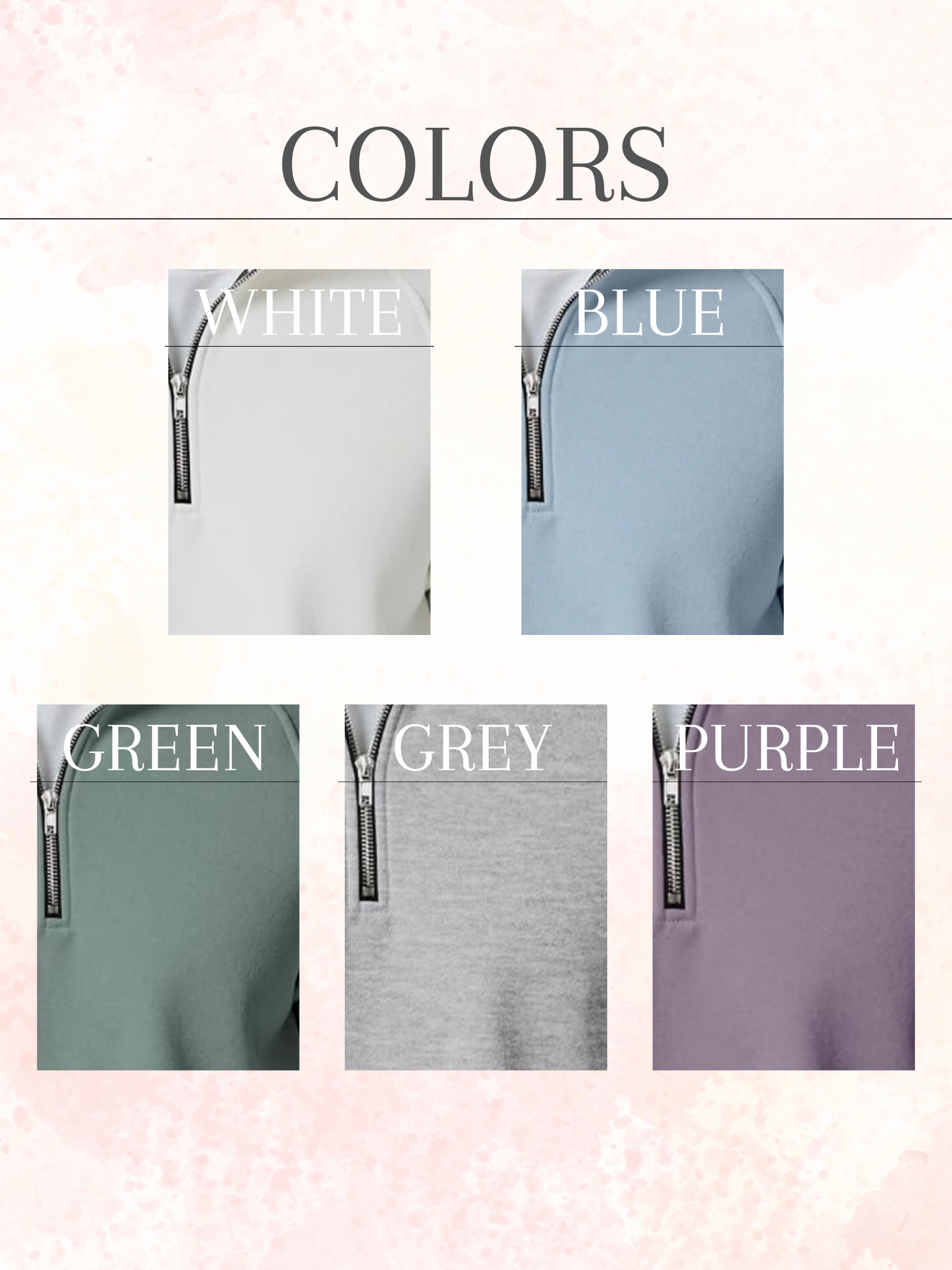 Custom Signature Quarter Zip (Men's)