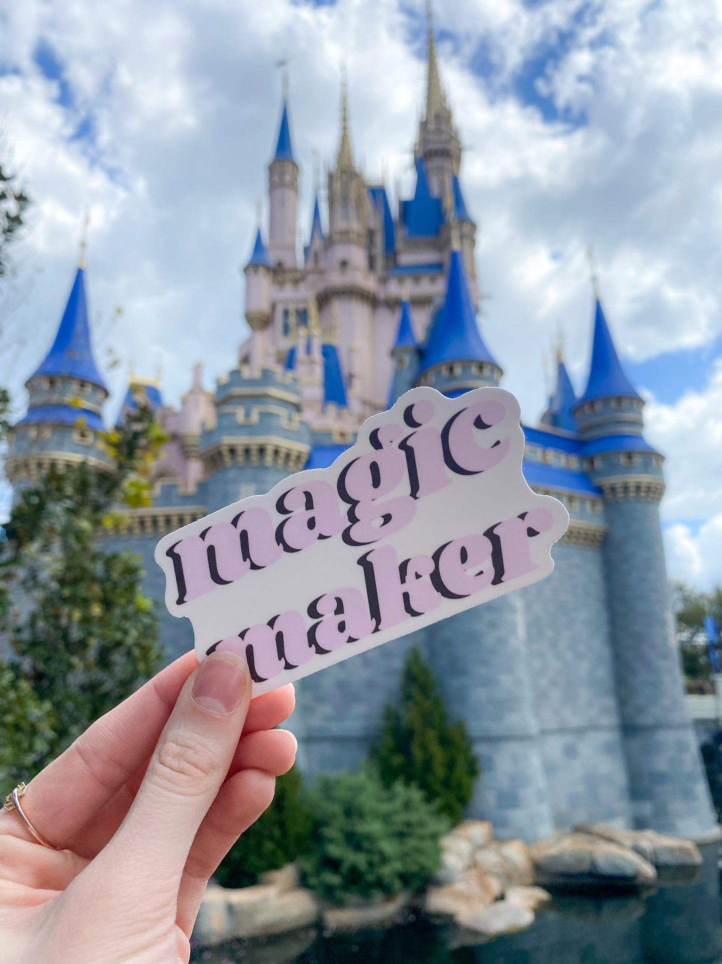 "magic maker" Vinyl Sticker